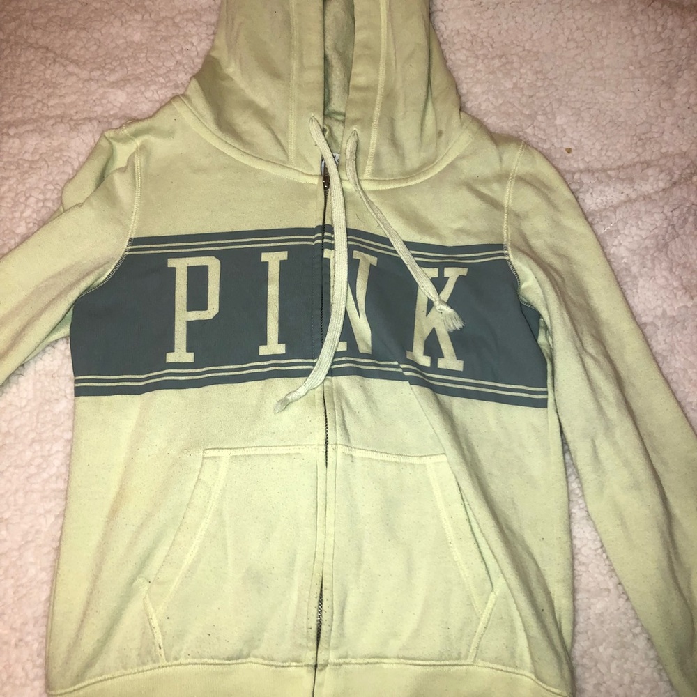 PINK zip up hoodie